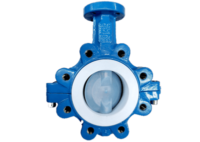 PTFE Lined Lug Butterfly Valve