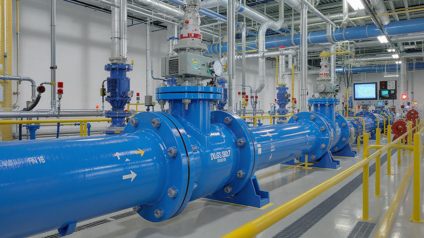 Municipal water treatment facility