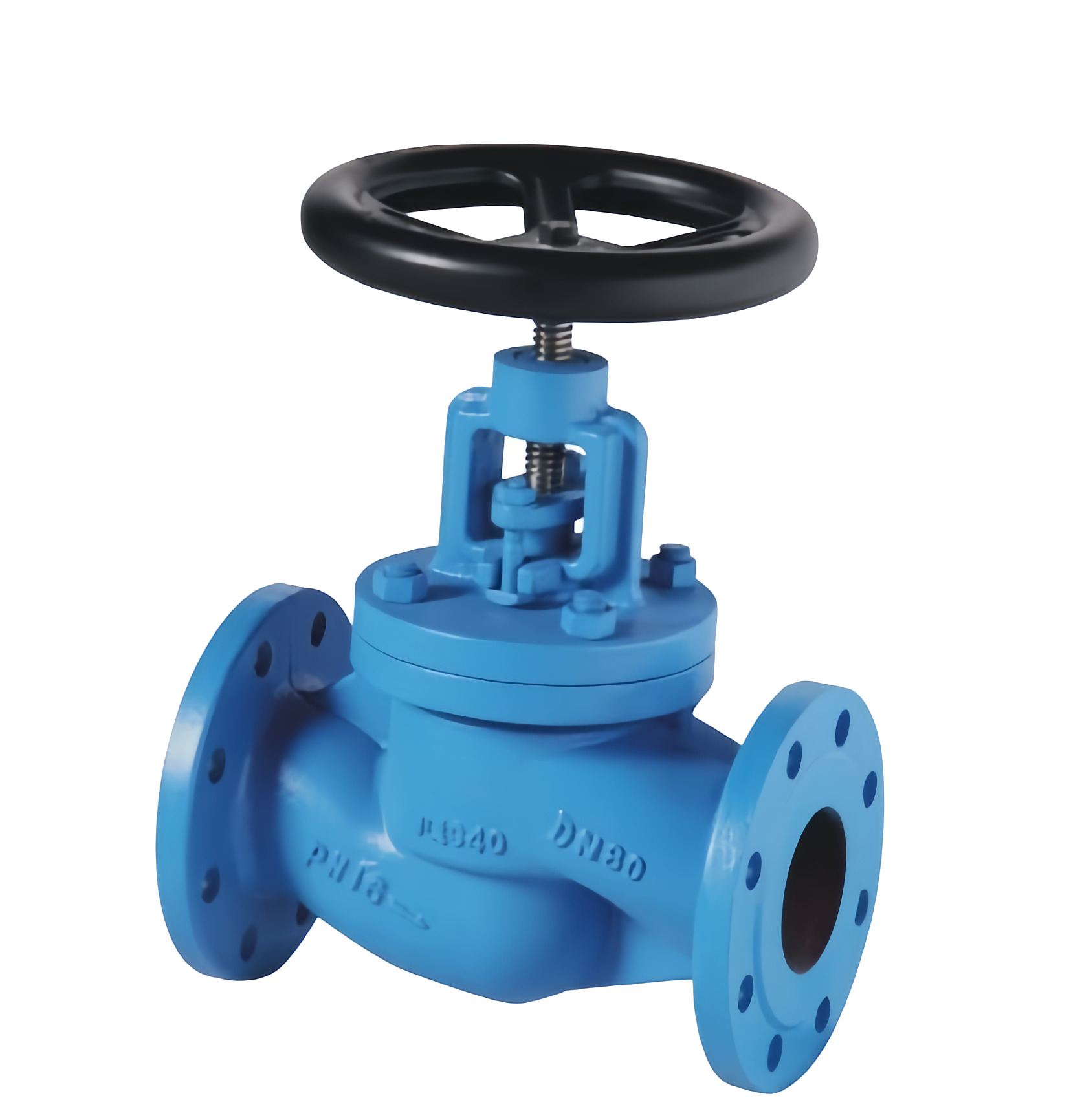 Globe Valve Technical Cross-Section