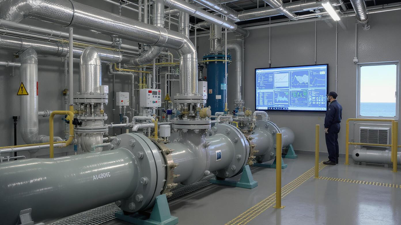 Desalination intake and RO feed