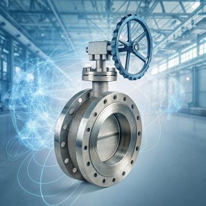 High-performance stainless steel butterfly valve for industrial applications, precision-engineered for reliability and flow control.