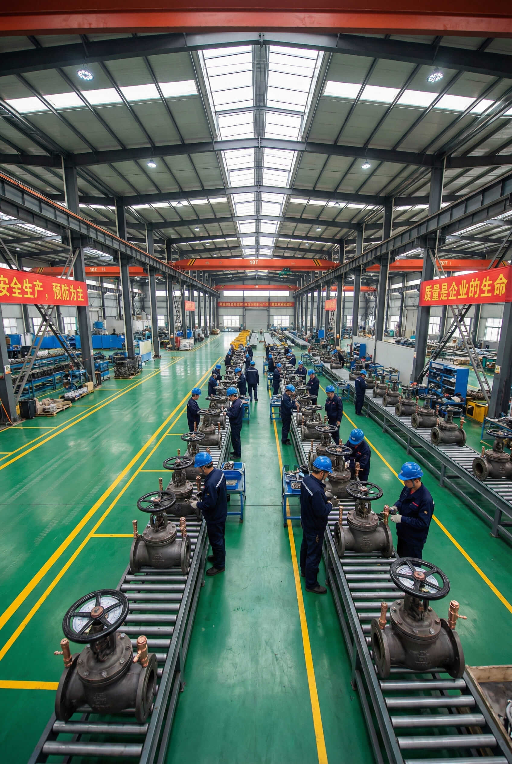 In-House Factory Assembly Line