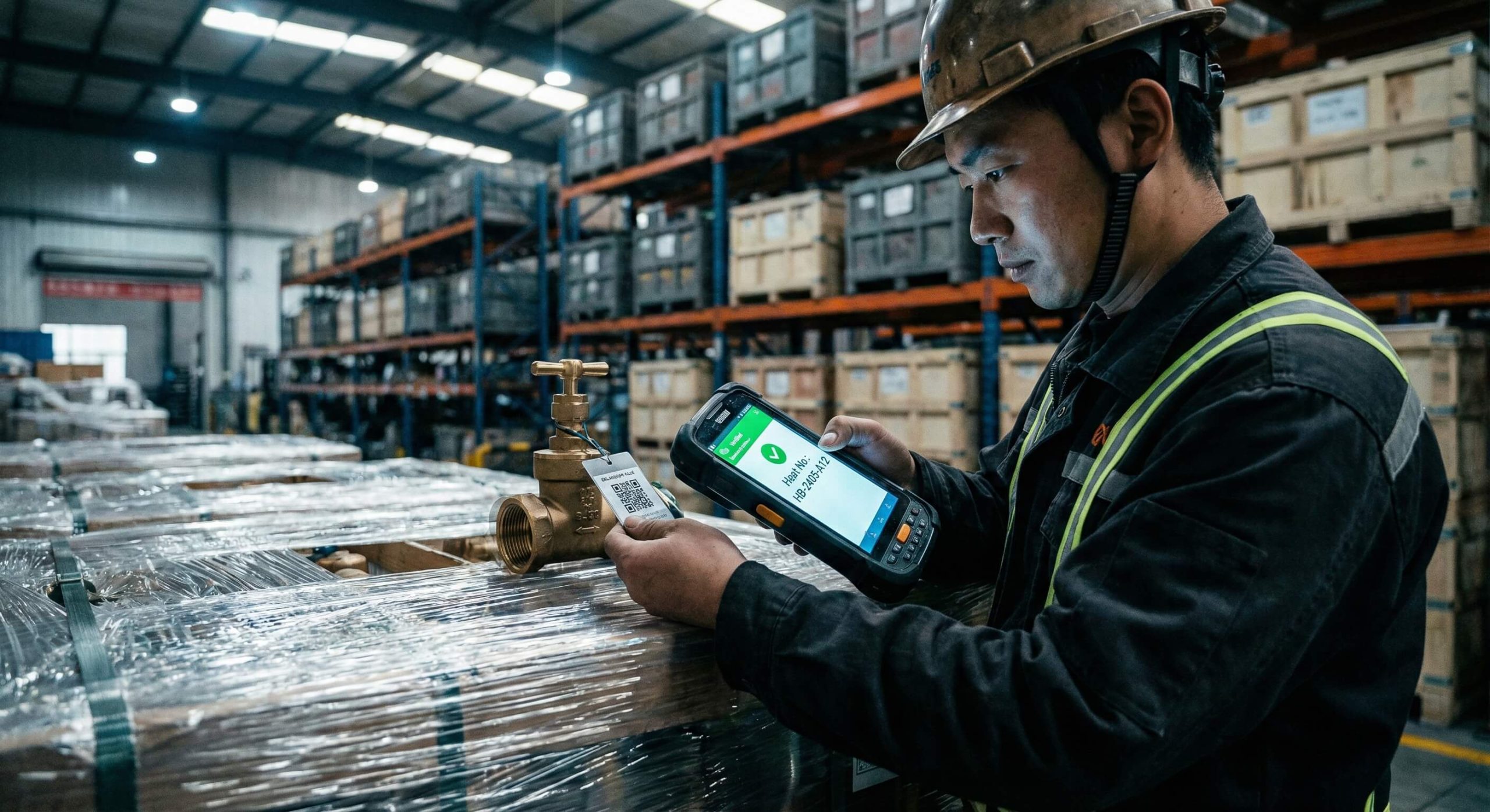 Laser marking traceability