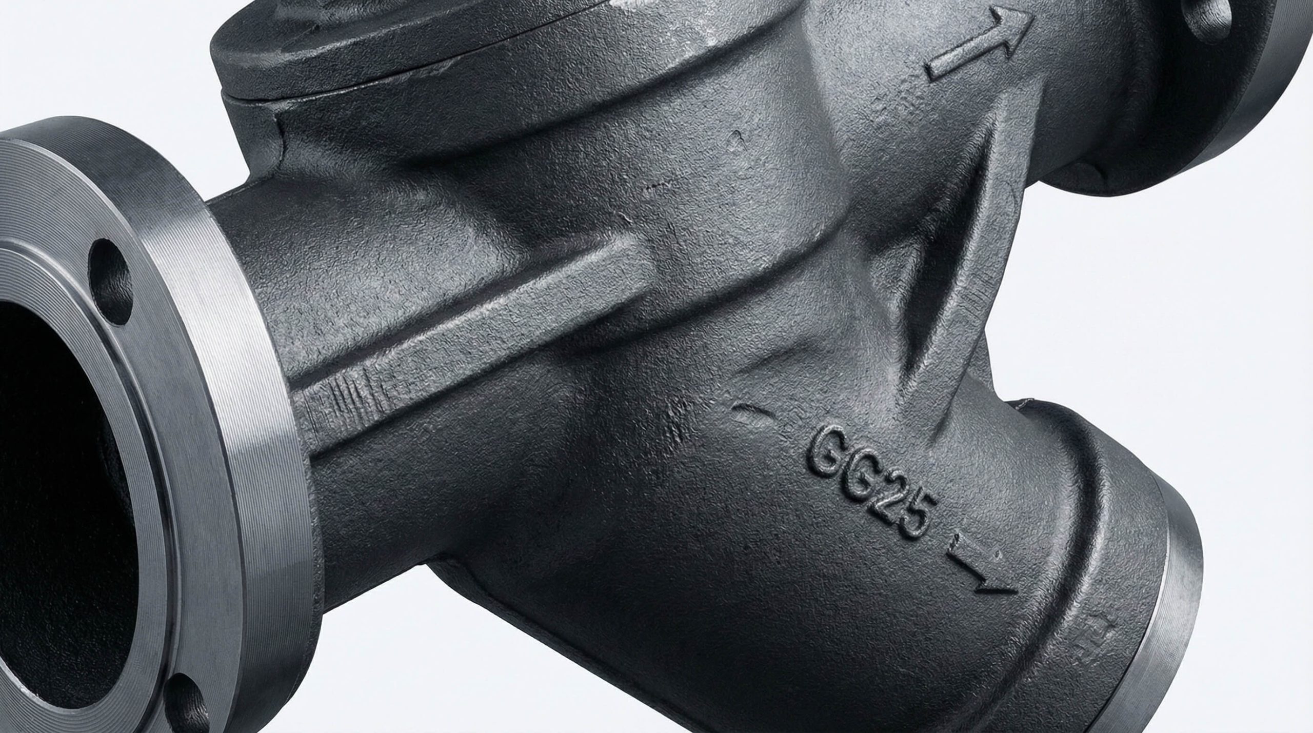 Cast Iron Valve Texture