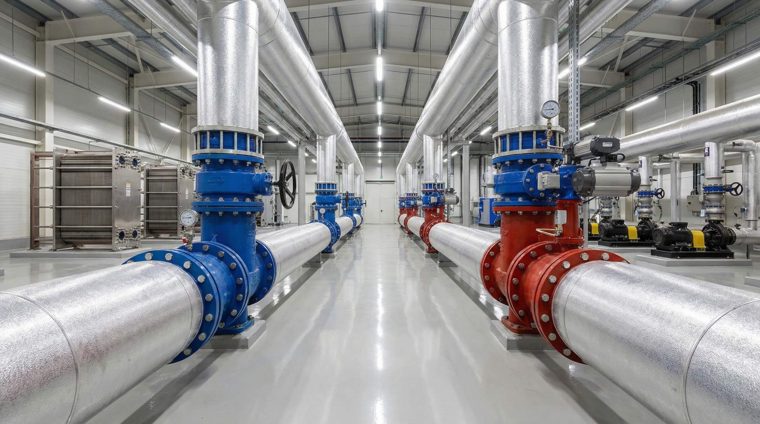 Industrial Hydronic System and Valves