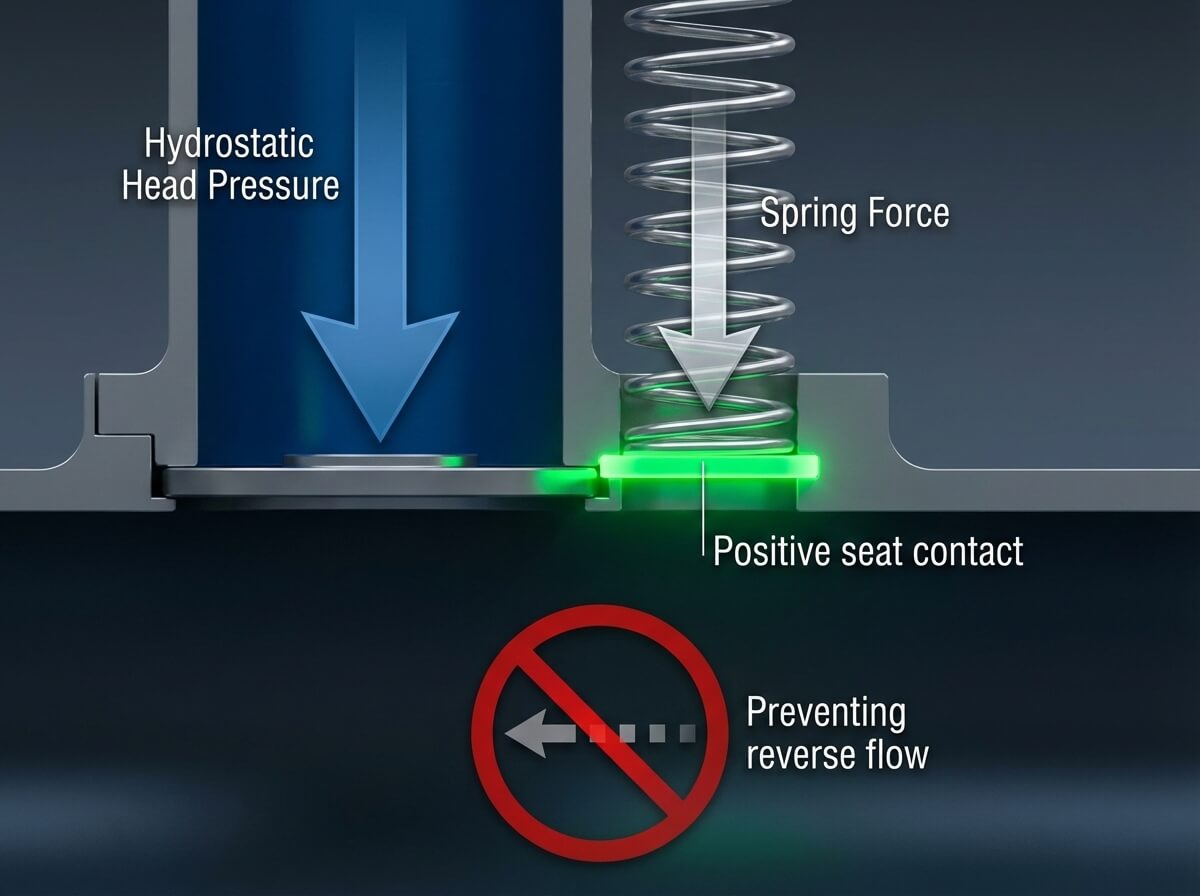 Static backflow prevention