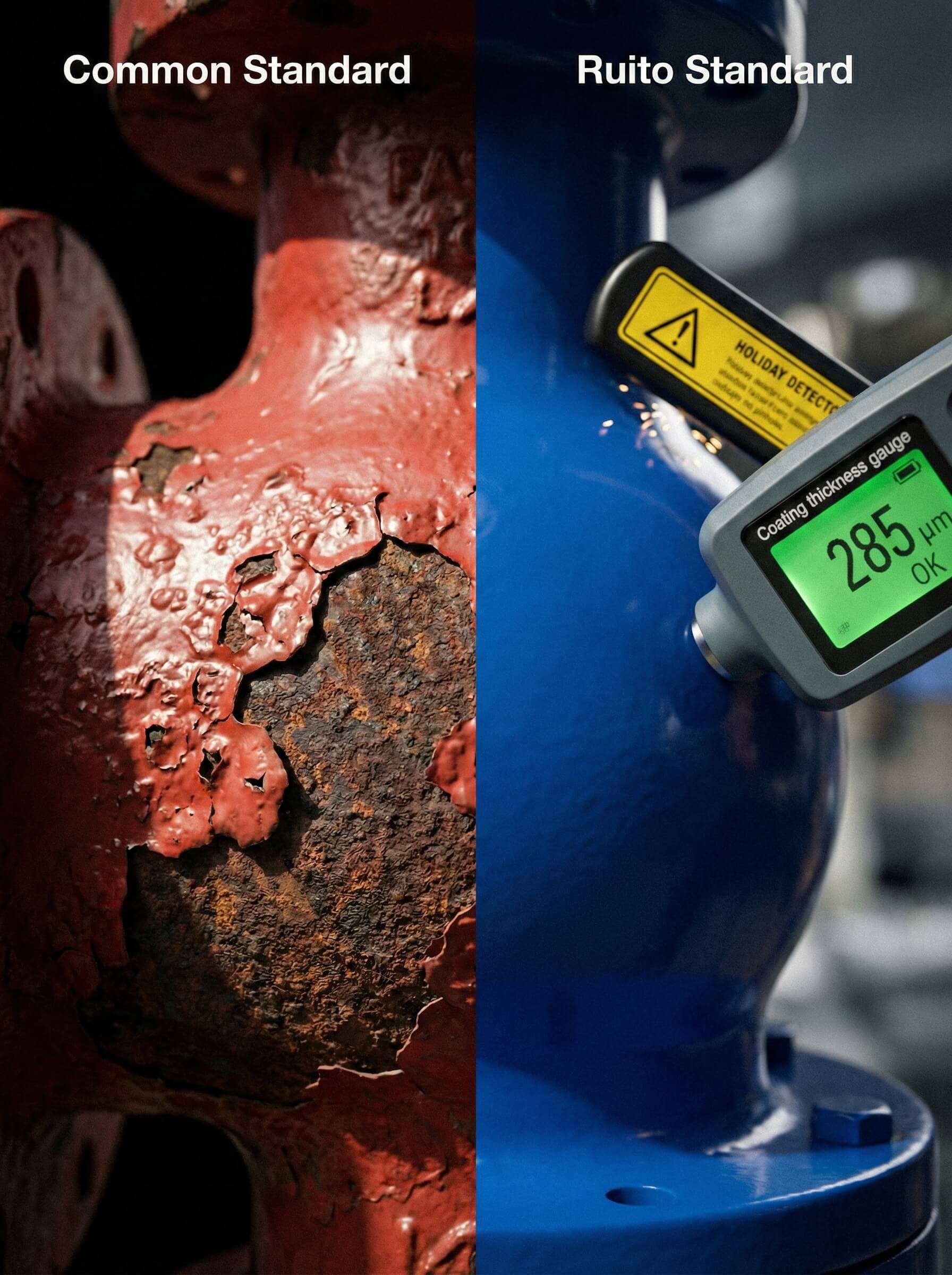 Industrial coating application