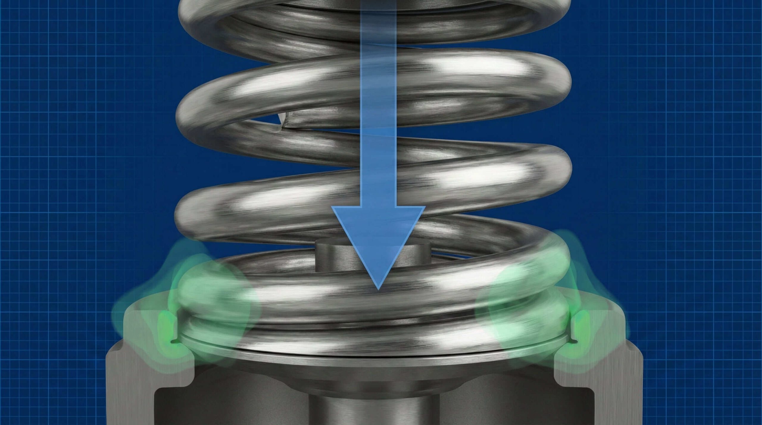 High grade stainless steel spring