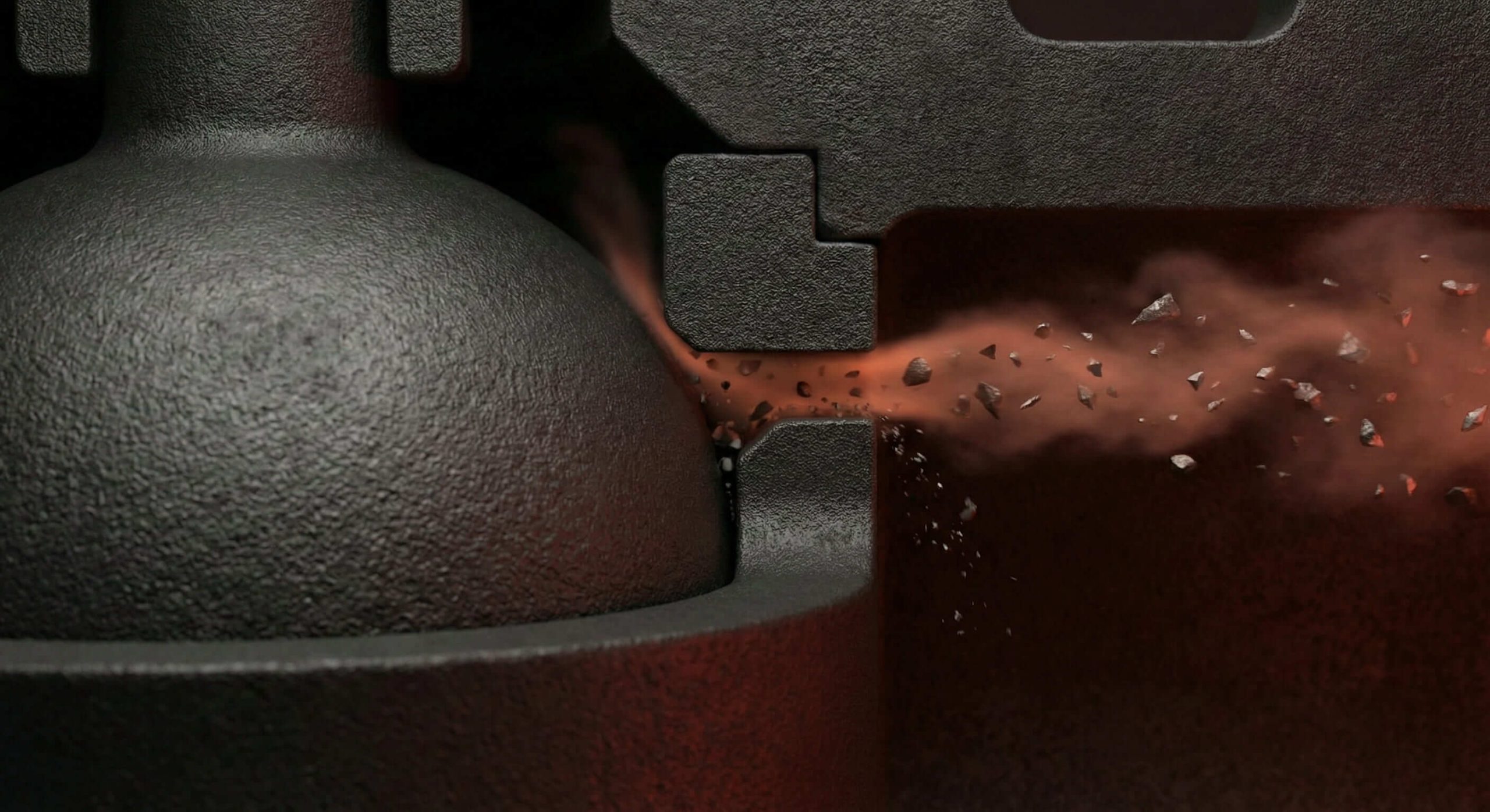 Metal valve components