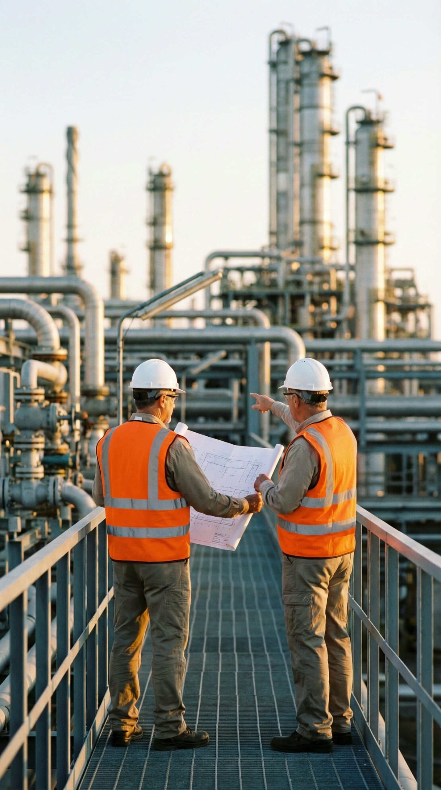 Quality inspector reviewing documents