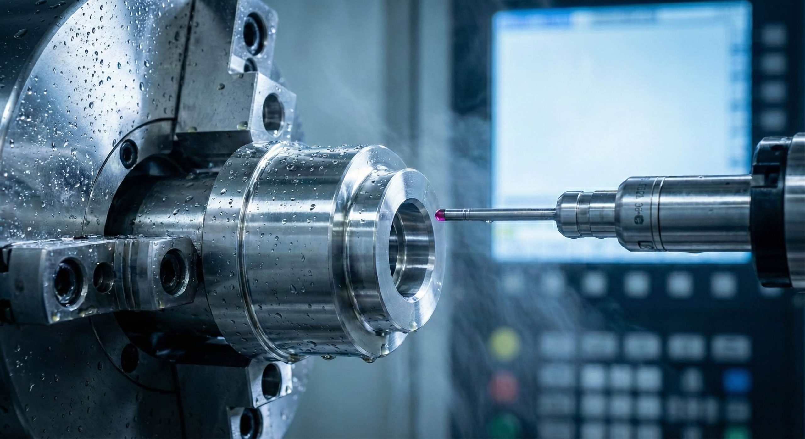 CNC machining workshop