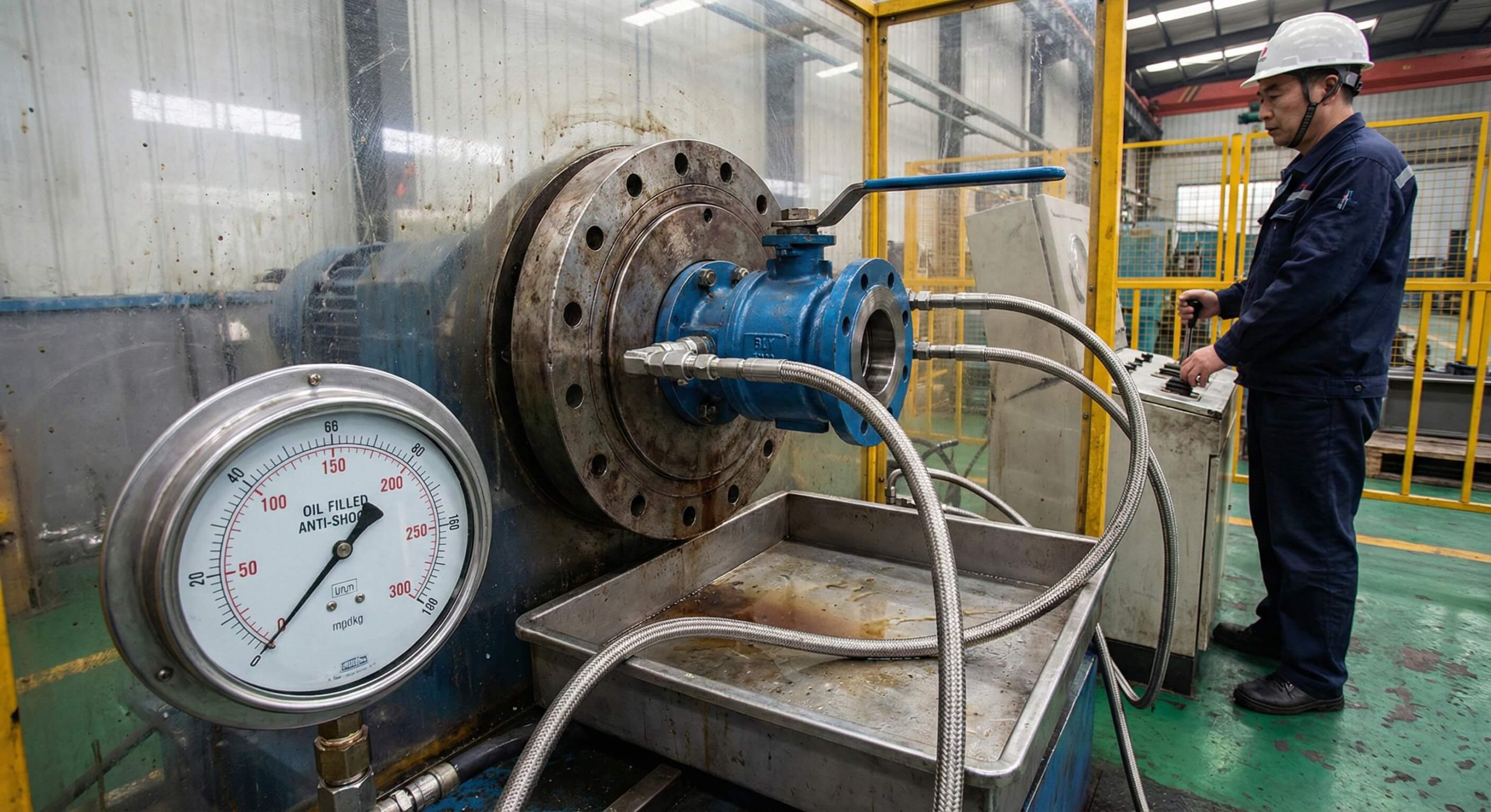 Hydrostatic pressure test