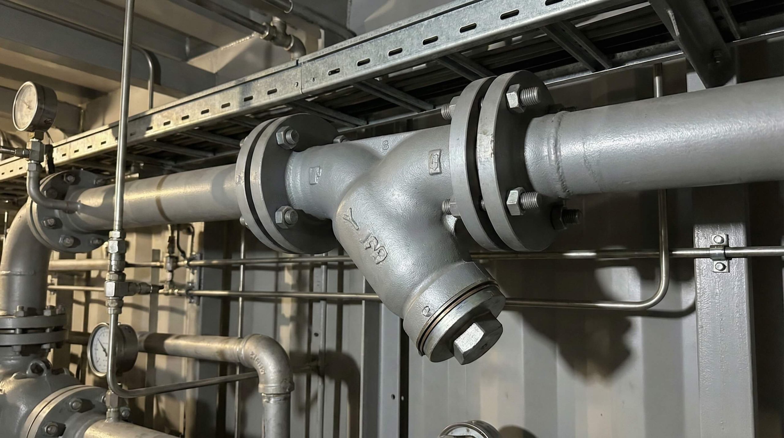 Y Strainer Structure