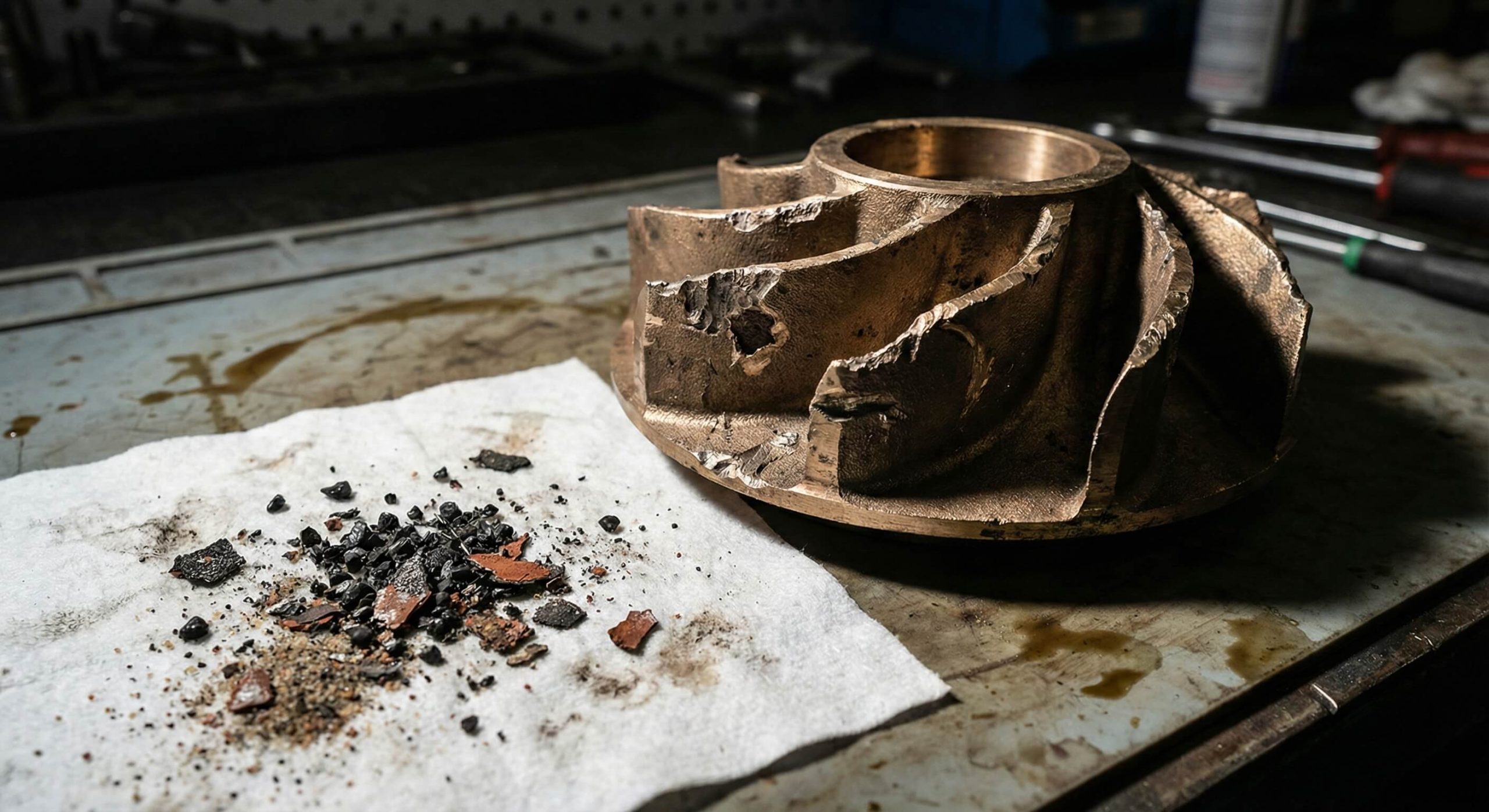 Damaged Pump Impeller