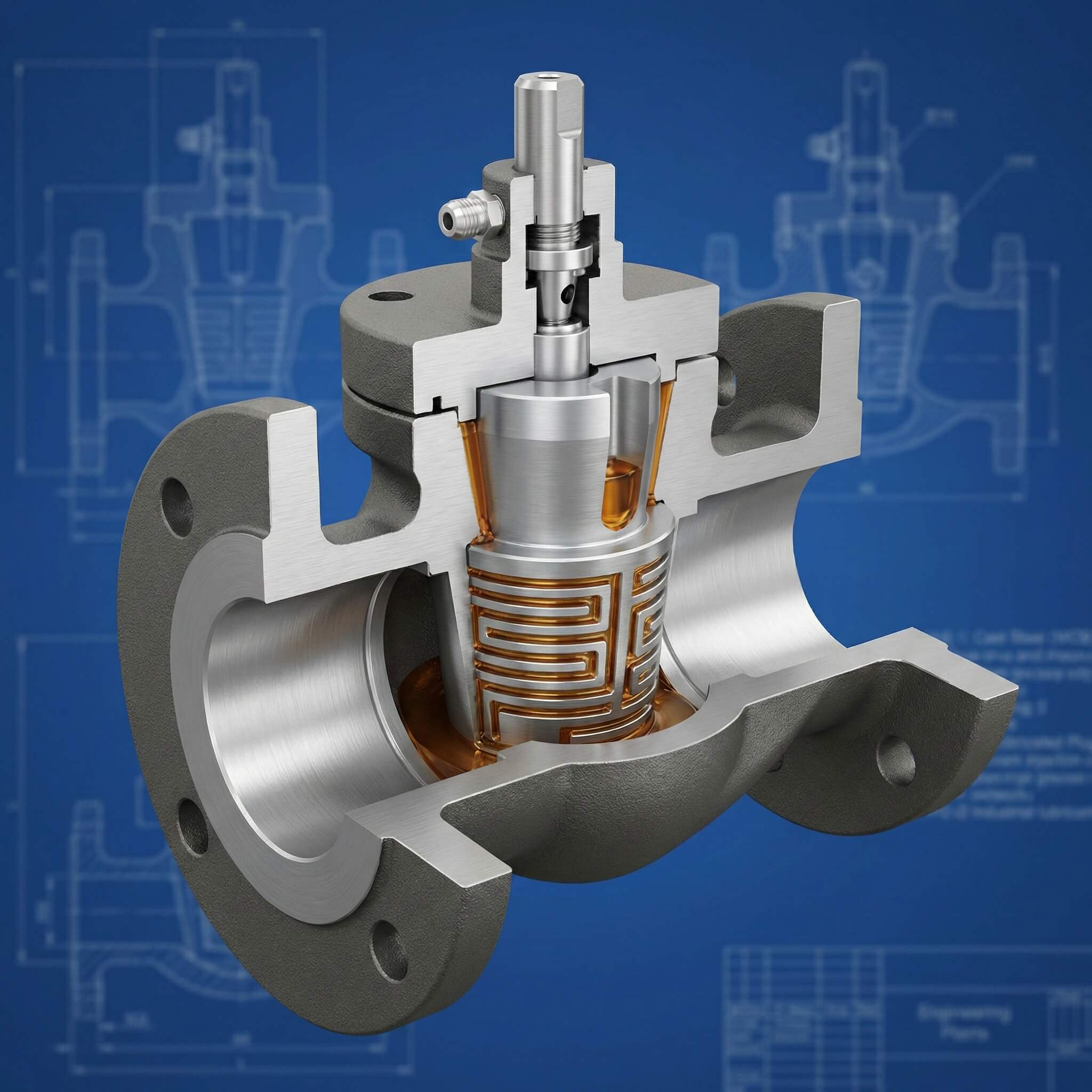 Lubricated Plug Valve