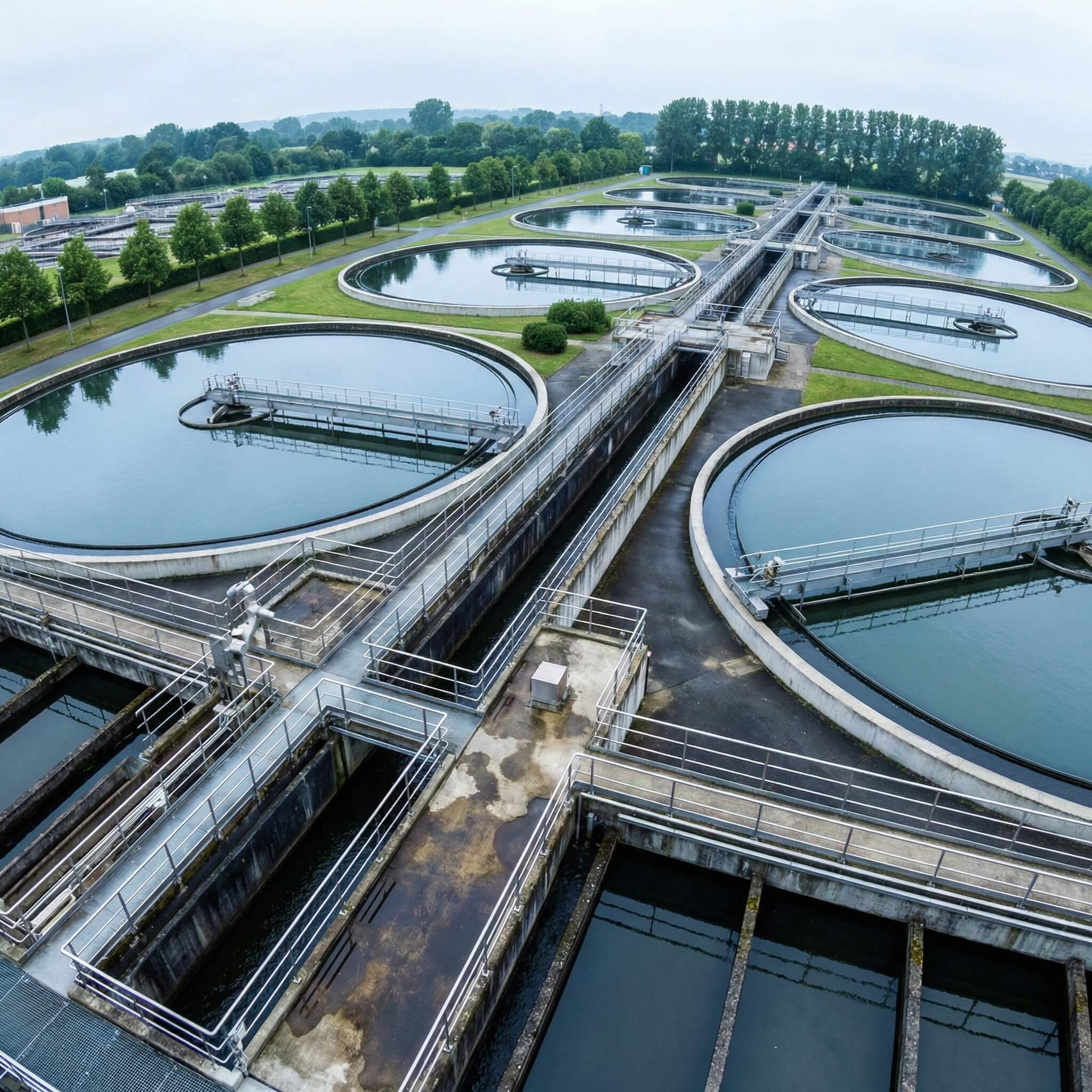 Modern Water Treatment Facility