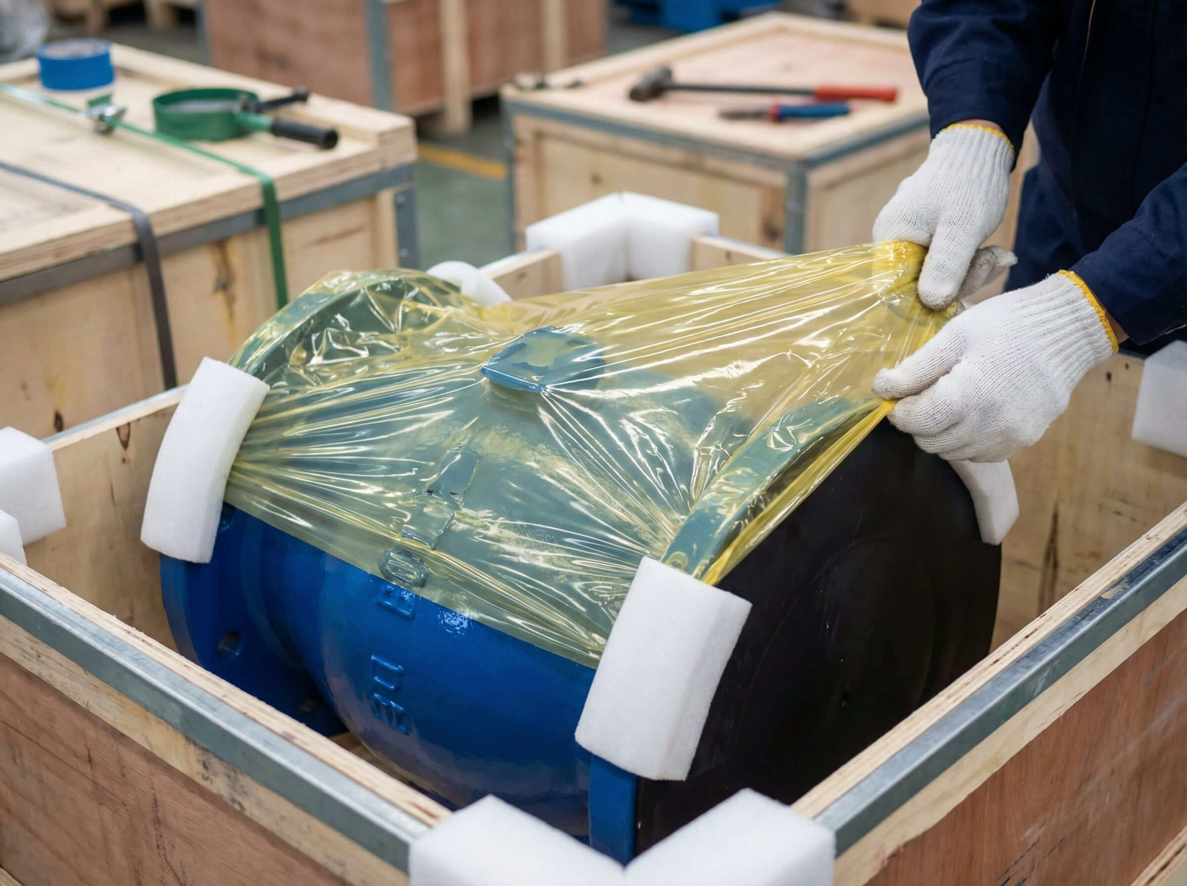 Industrial Wooden Crates