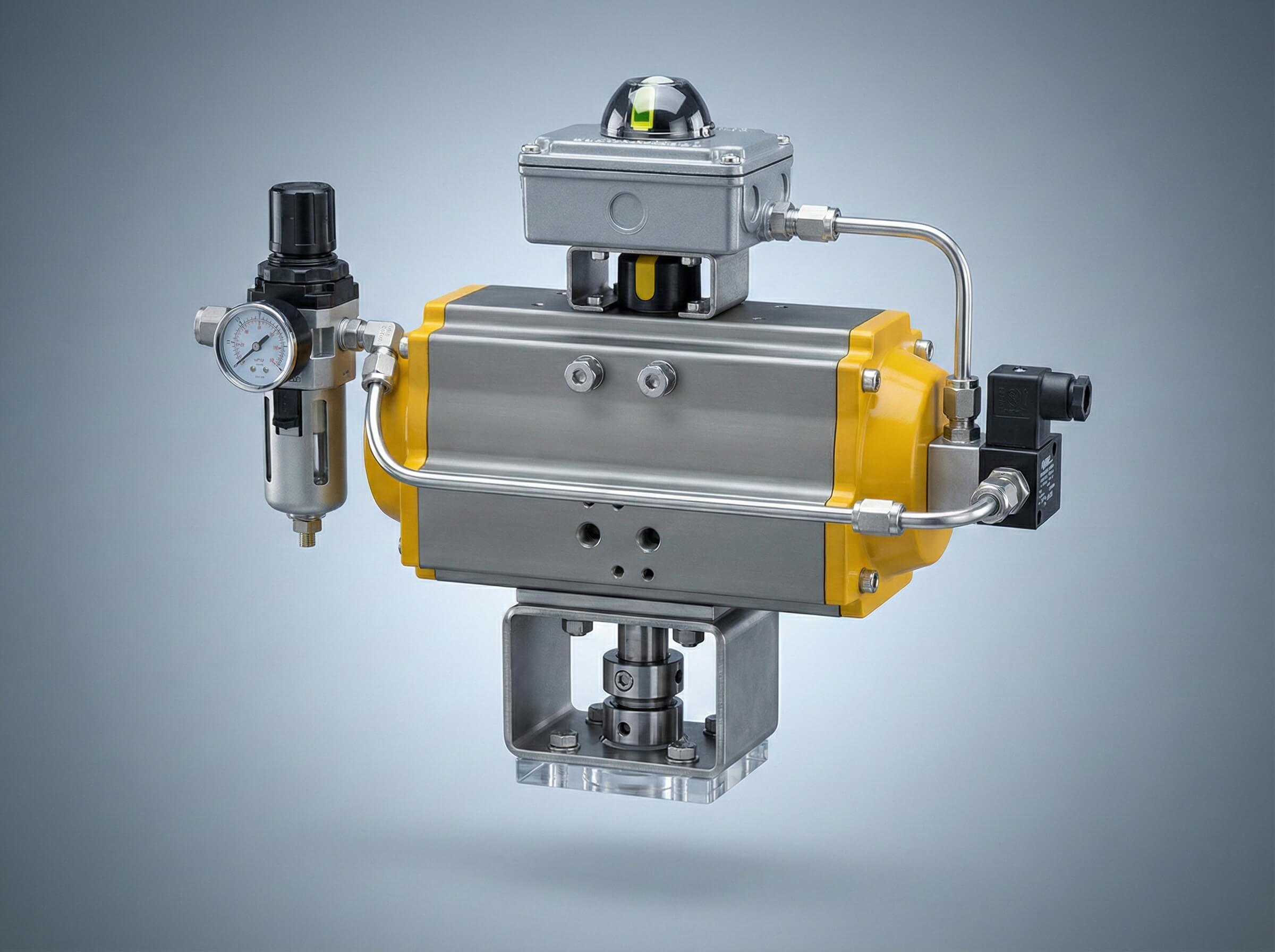 Pneumatic Actuated Plug Valve