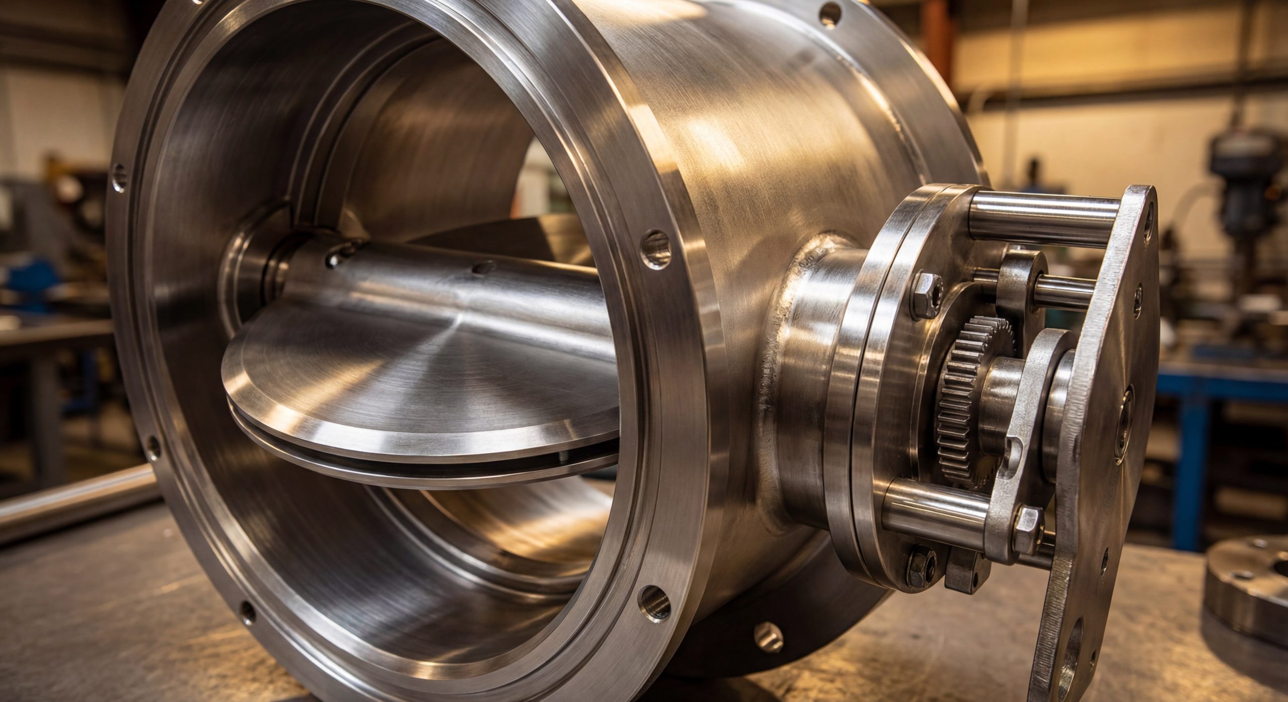 Precision Butterfly Valve Muffler