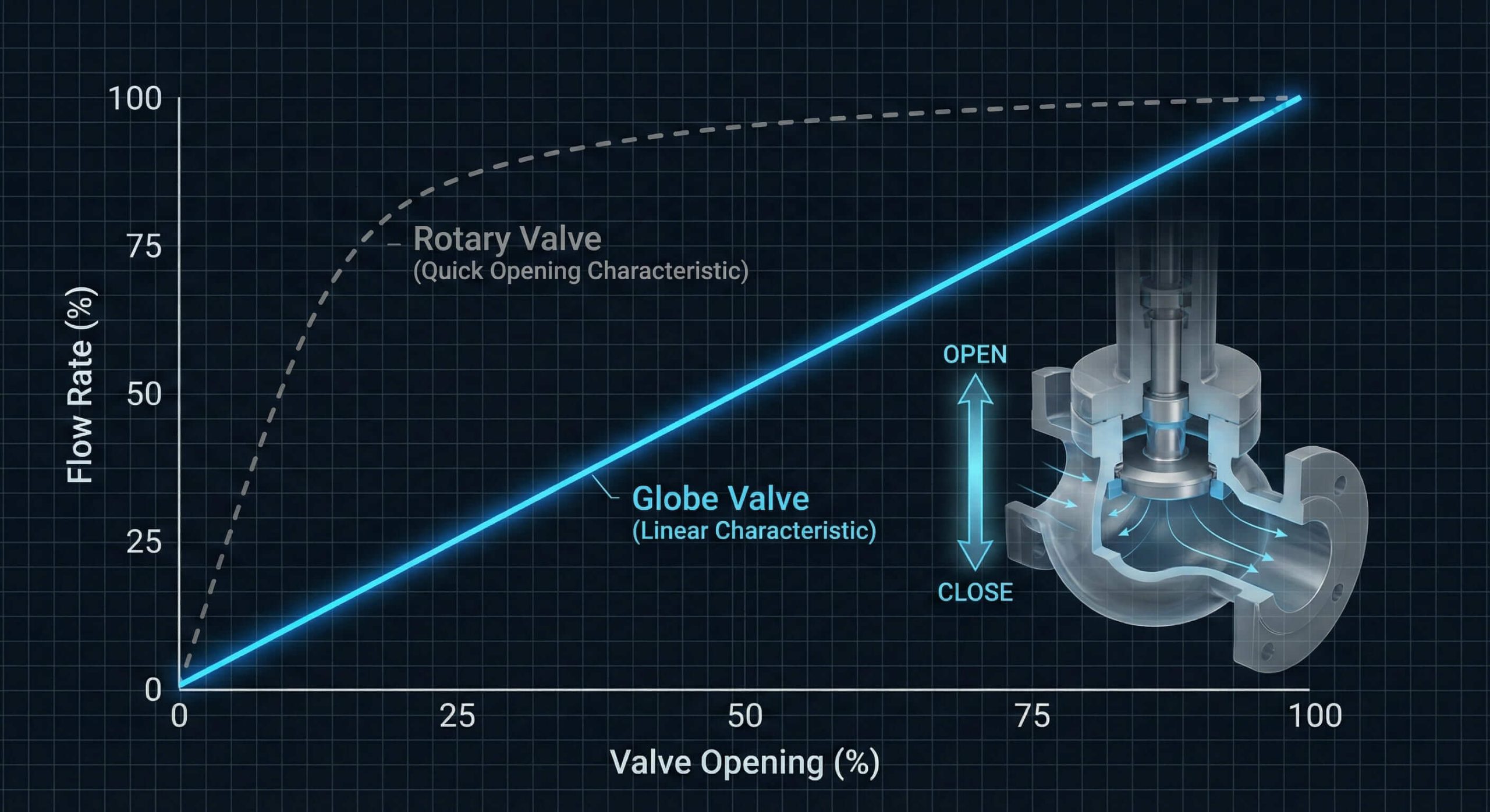 Flow Control Linearity