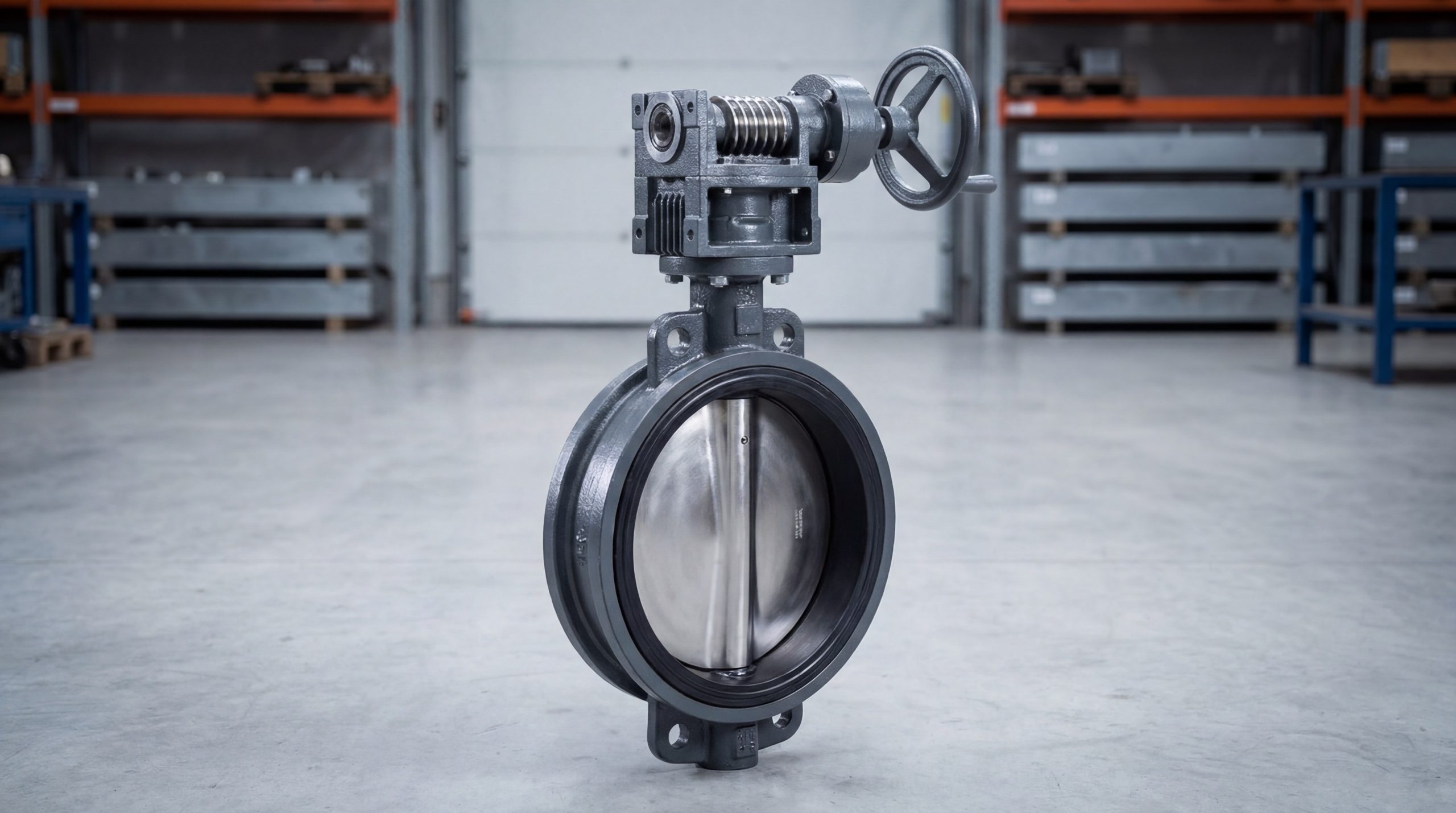 worm gear butterfly valve product