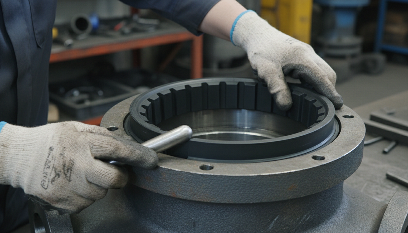 butterfly valve seat installation