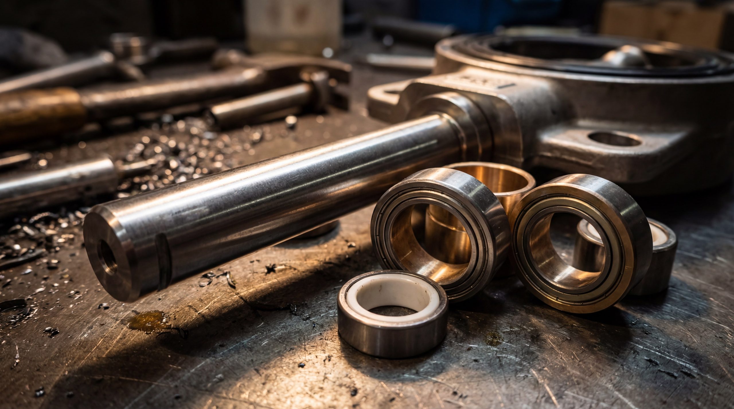 Butterfly Valve Stem and Bearings