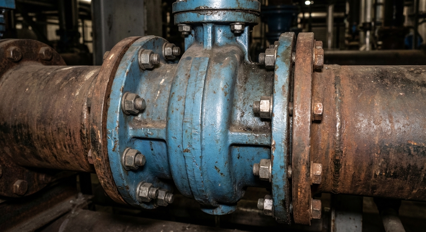 heavy duty butterfly valve assembly