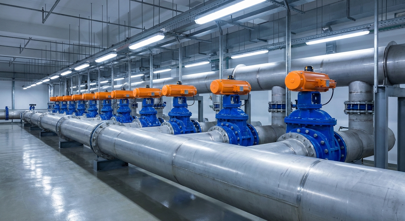 industrial water treatment piping