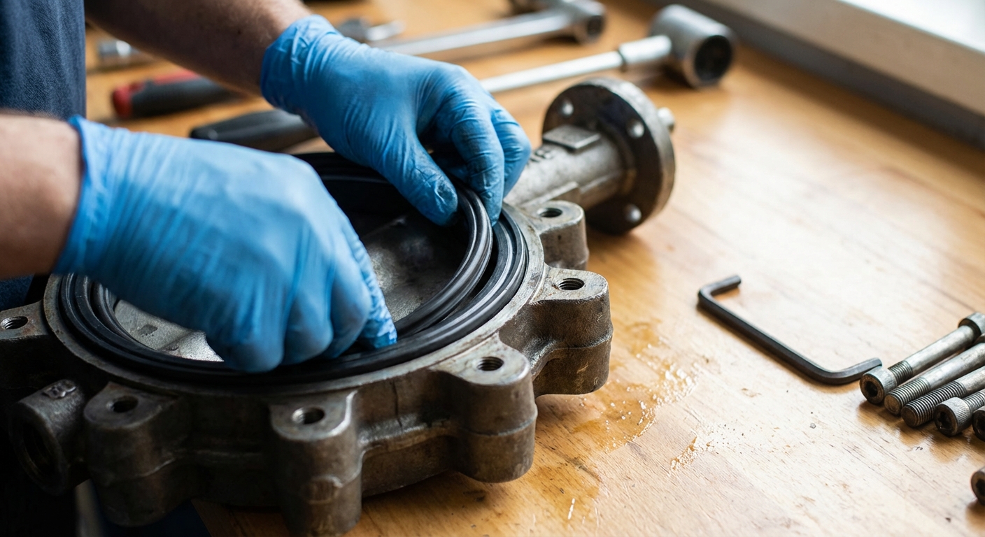 technician seal ring installation