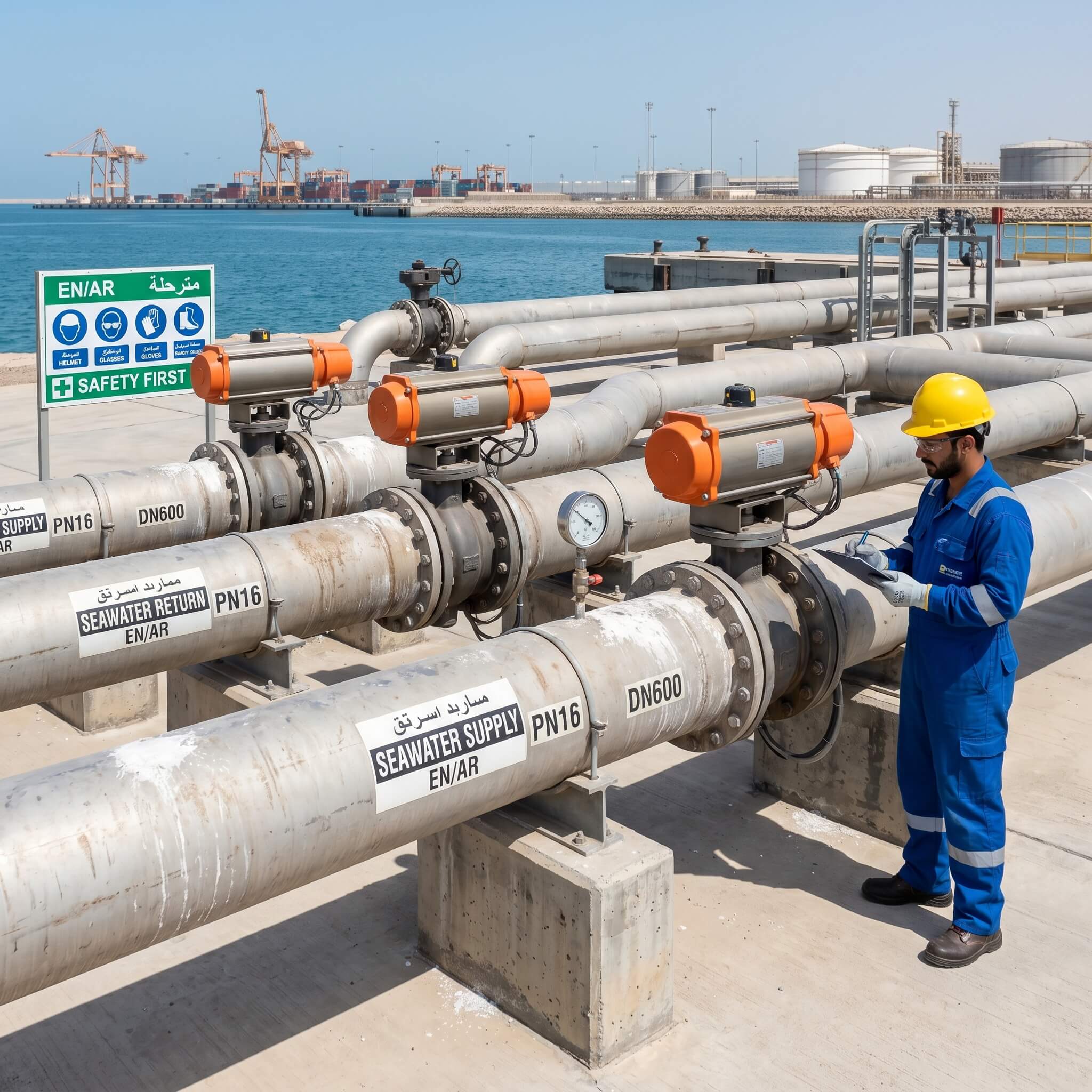 Valve Installation Site