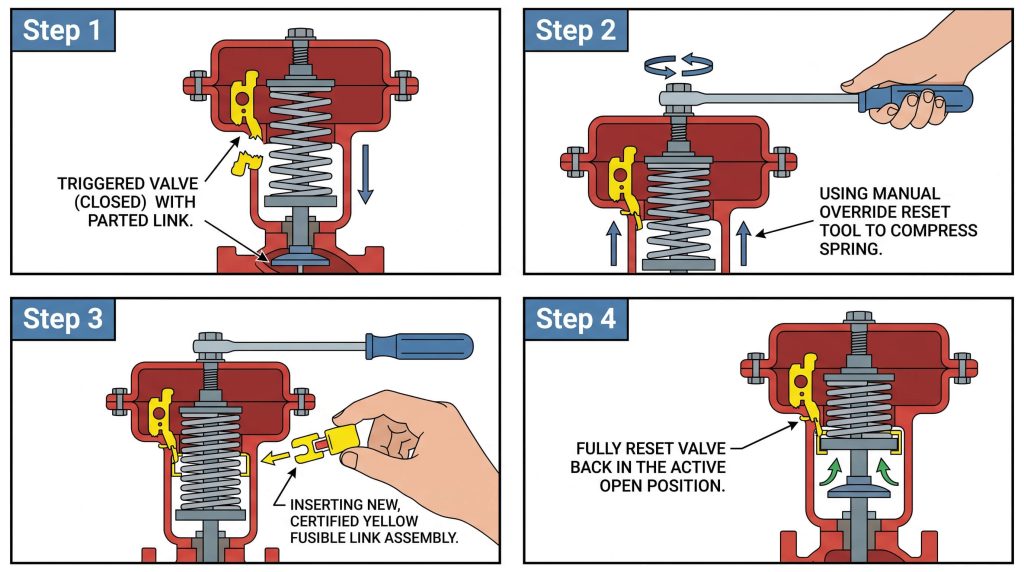 Fusible Link Valve Maintenance Guide