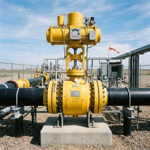 Industrial pipeline applications for trunnion and floating ball valves
