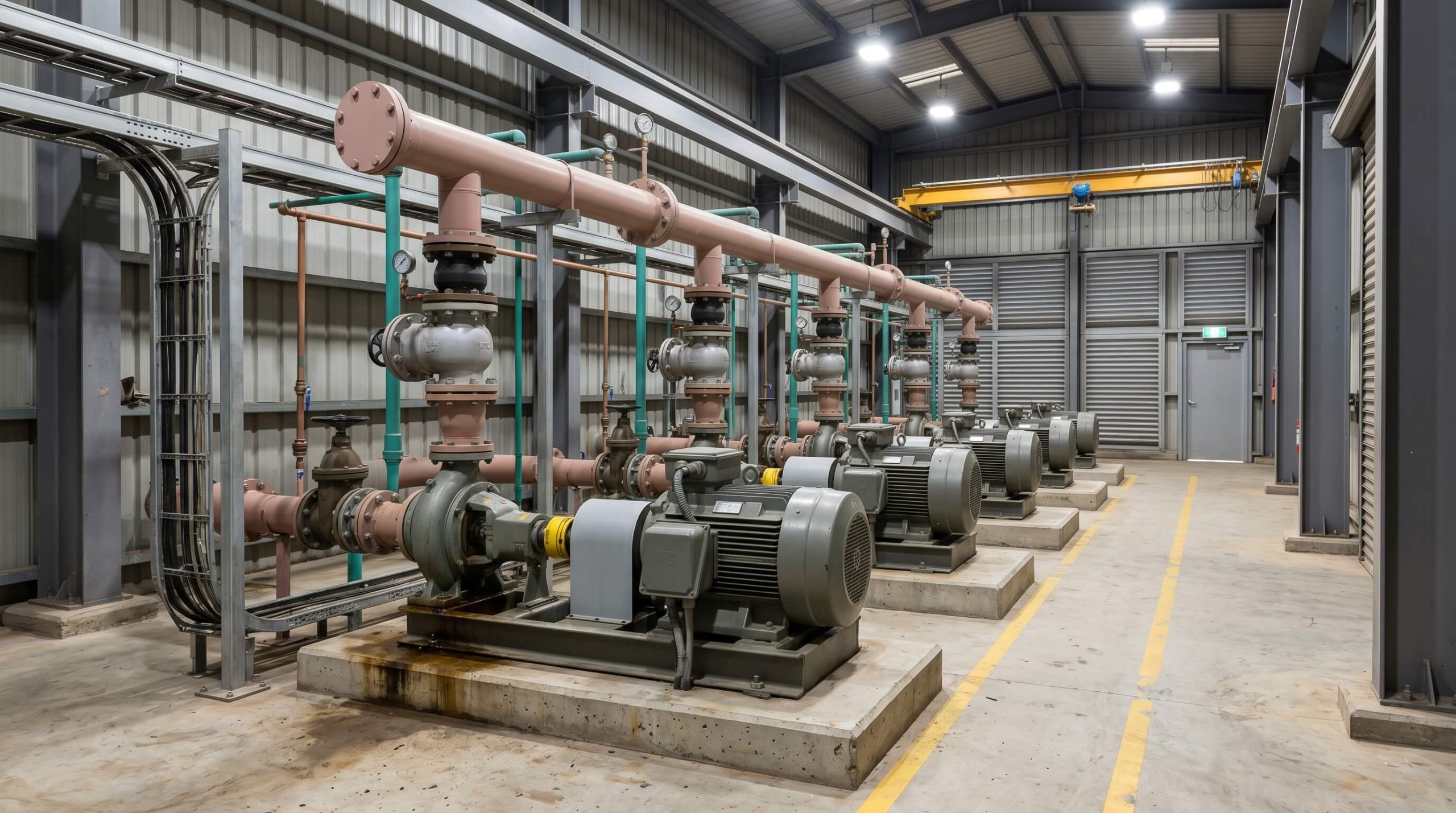 Pump station controls