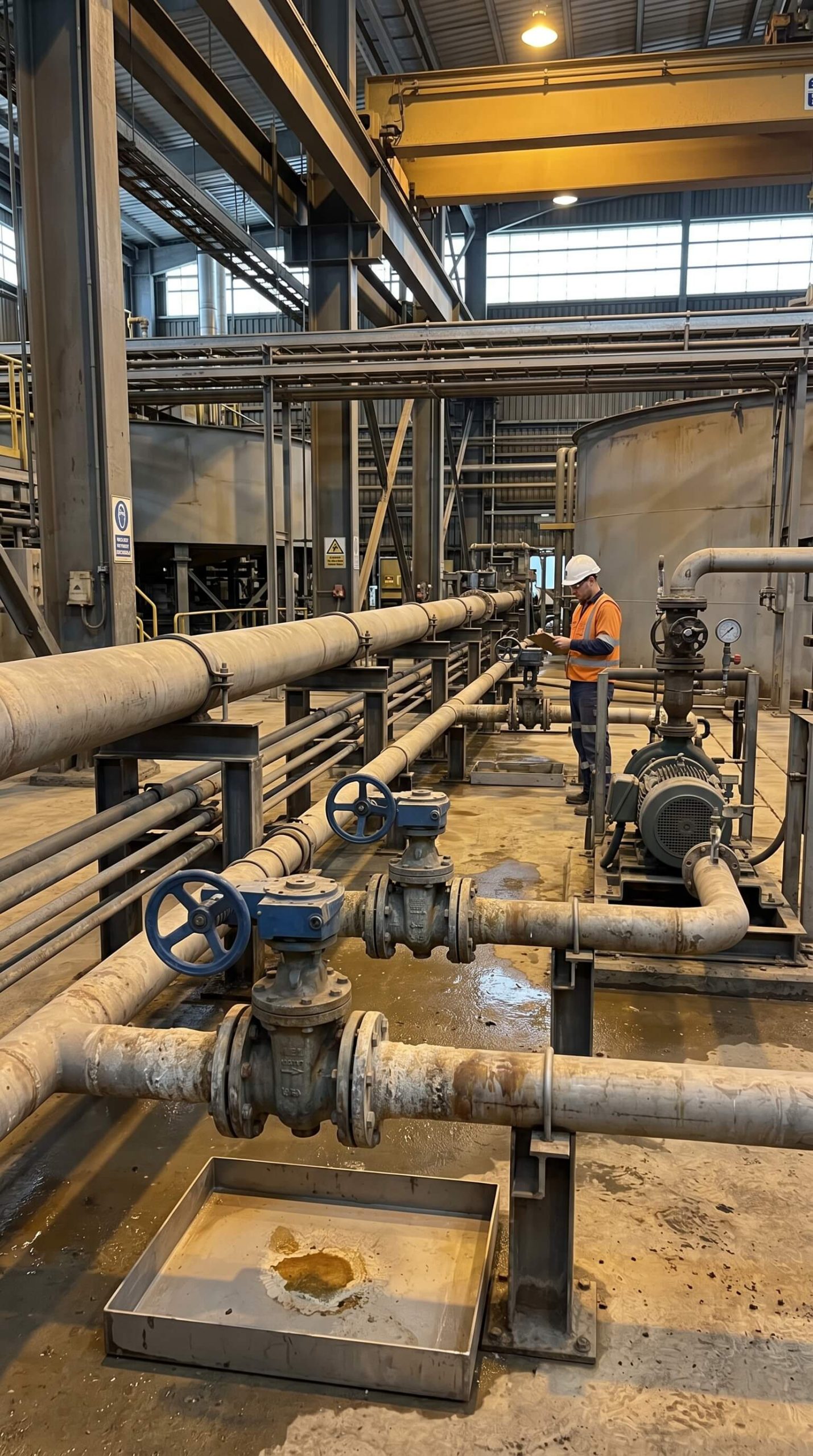 Mining facility setup