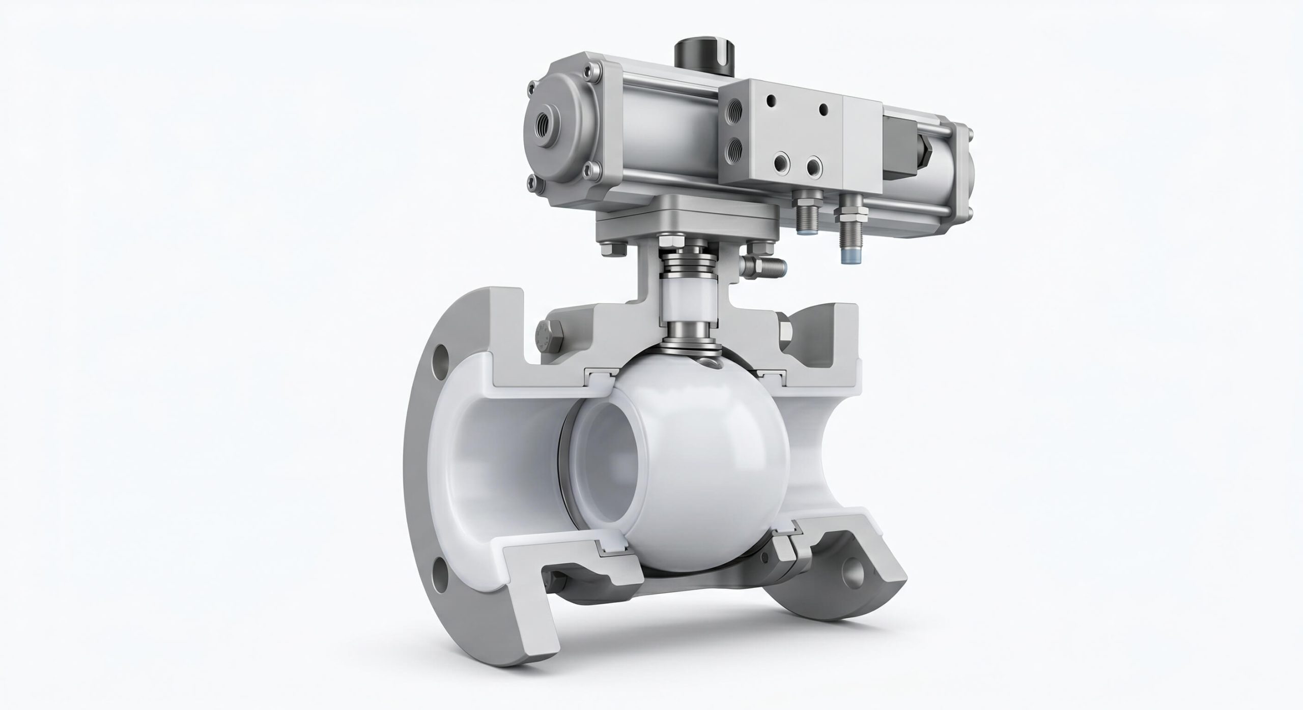 PFA Lined Ball Valve