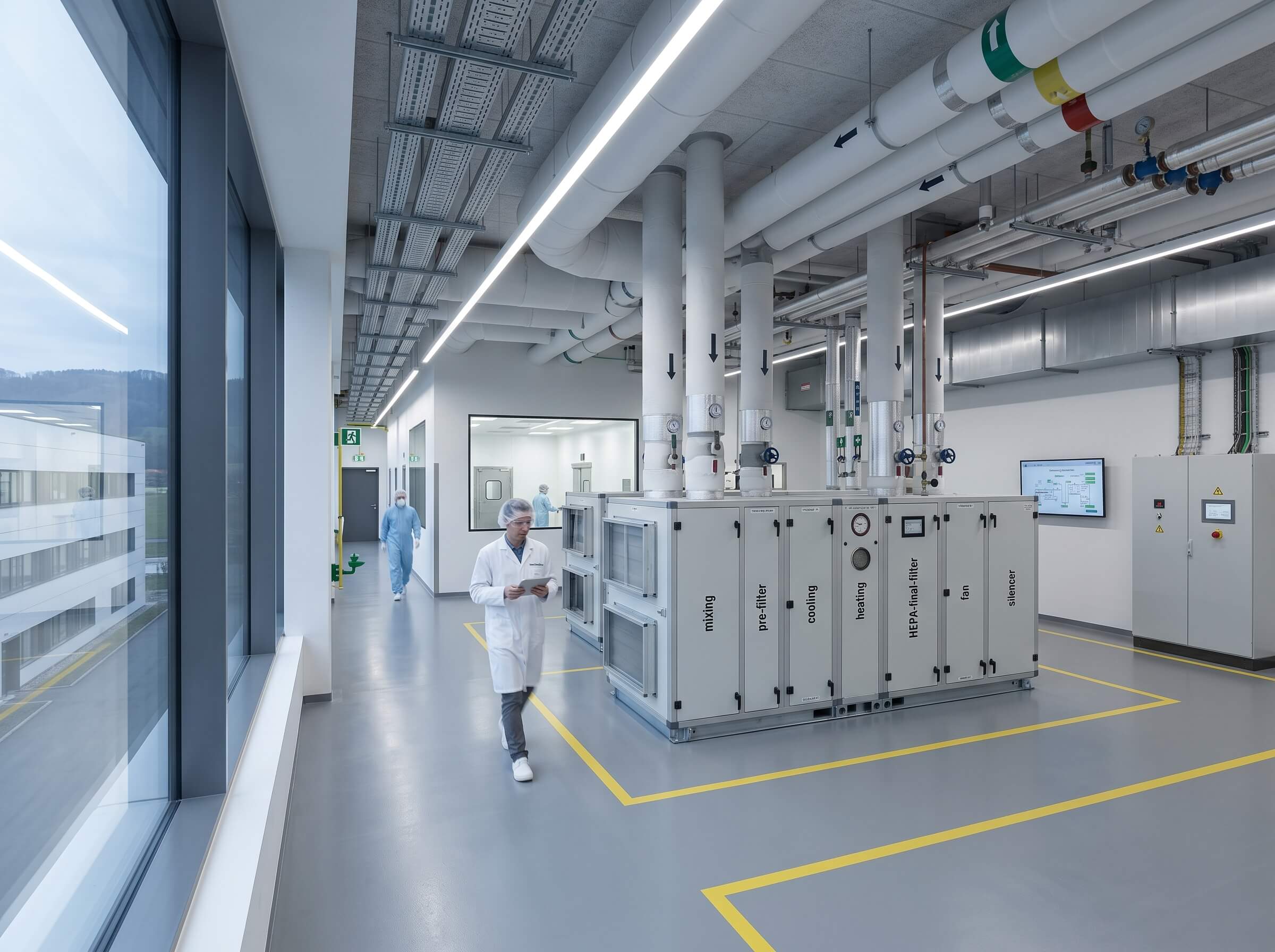 Pharmaceutical Clean Room HVAC