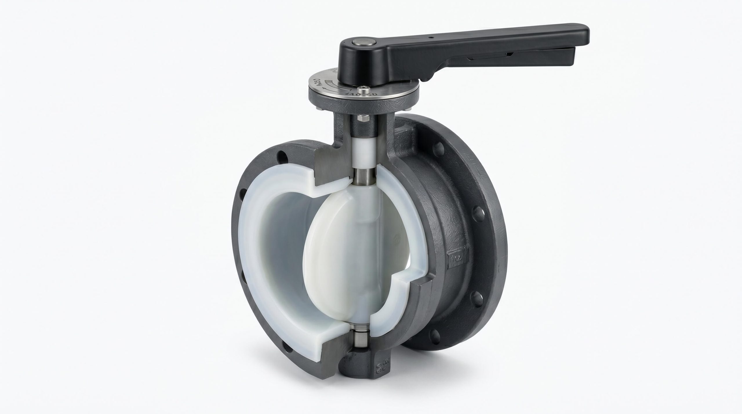 PTFE Lined Butterfly Valve