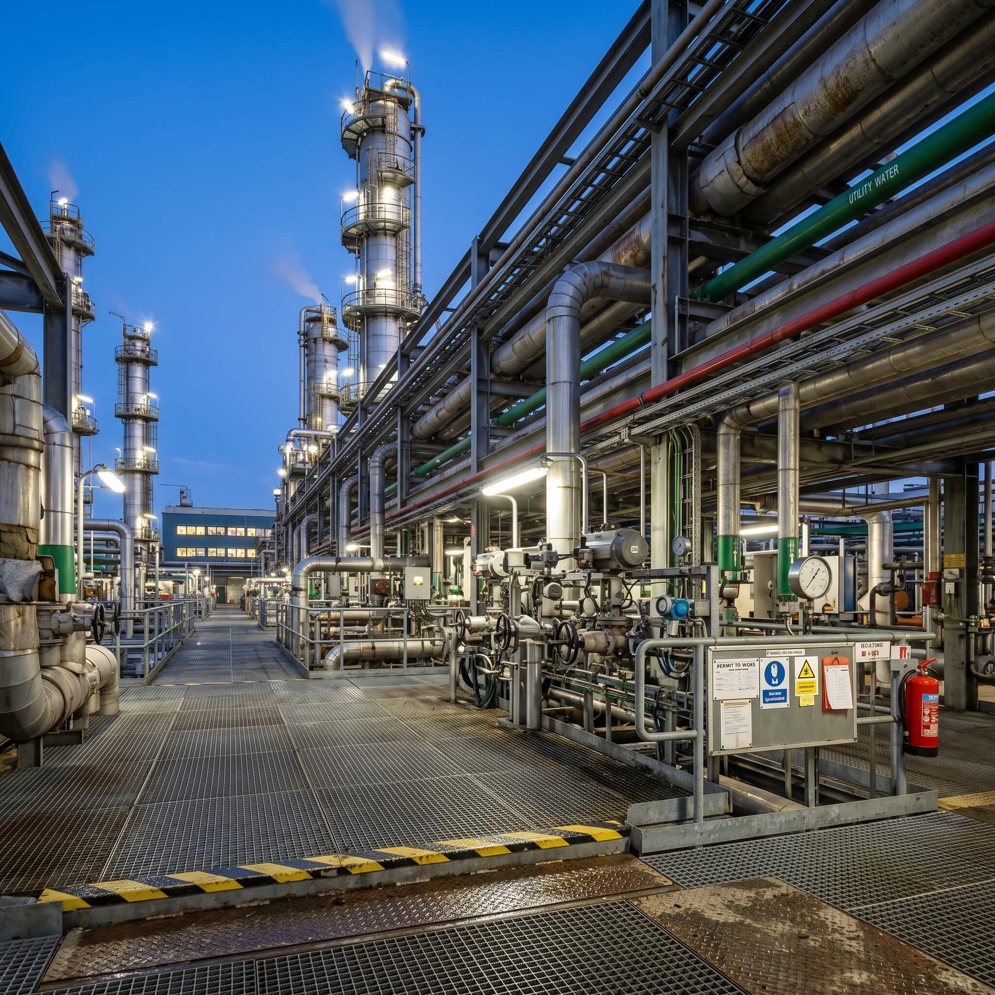 Oil and Gas Refinery Facility