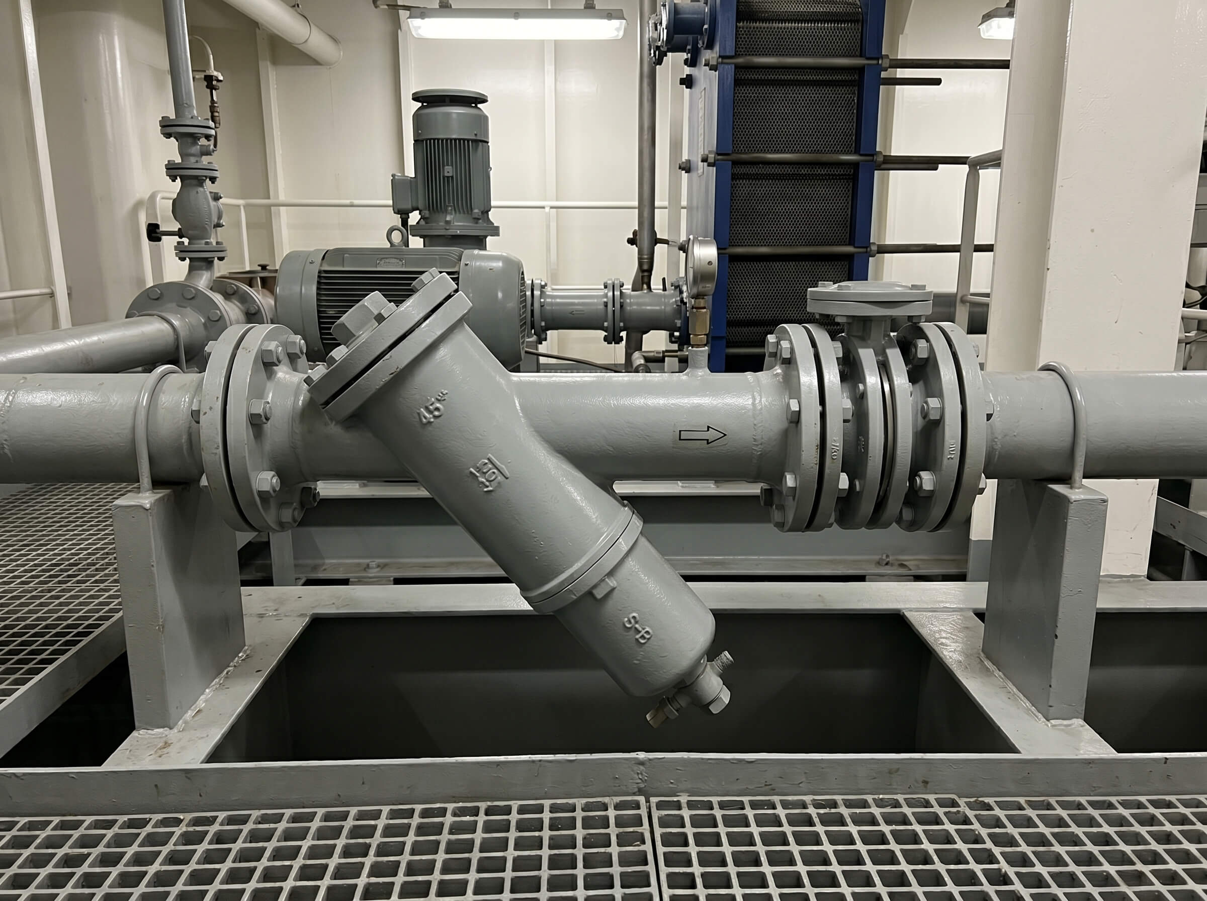 Check Valve and Strainer Solution