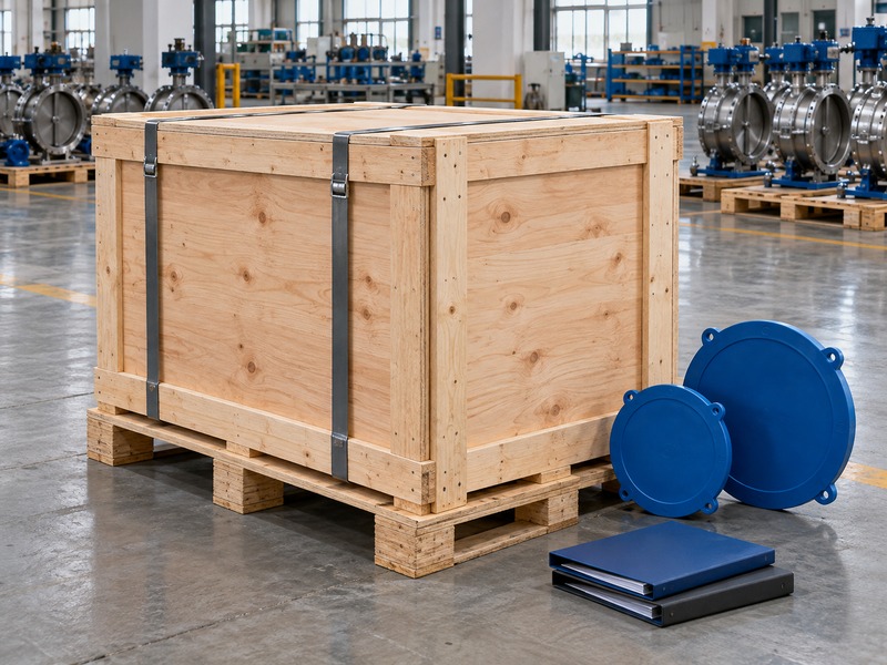 Packing and document-control materials prepared before order release
