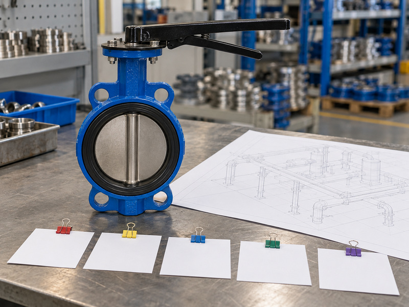 Closed-disc wafer valve and document cards for butterfly valve isometric symbol questions
