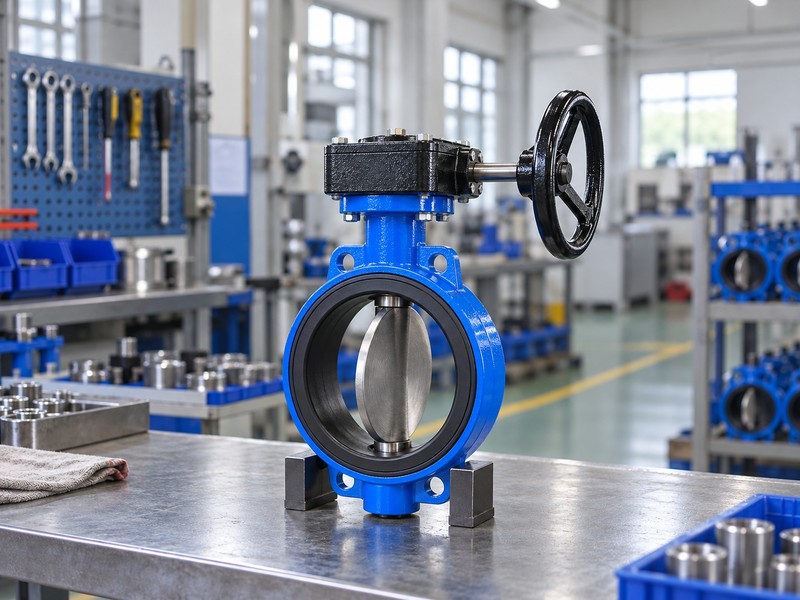 butterfly valve seat material compatibility chart illustration showing a static concentric valve bore with one partly open disc and a continuous resilient liner