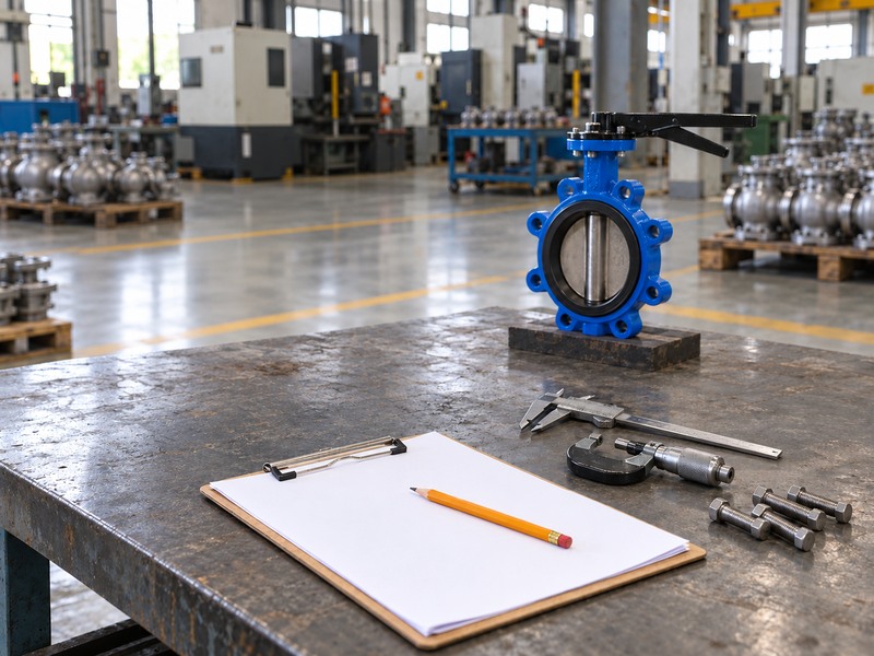Blank fastener inspection record, caliper and screws