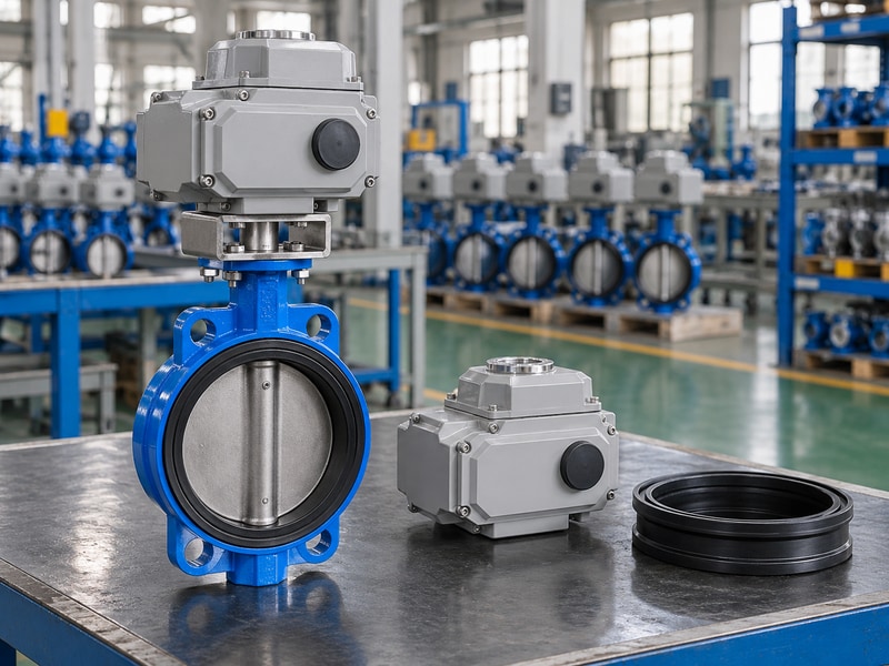 china electrically operated butterfly valve manufacturers controlled valve and actuator components arranged for review
