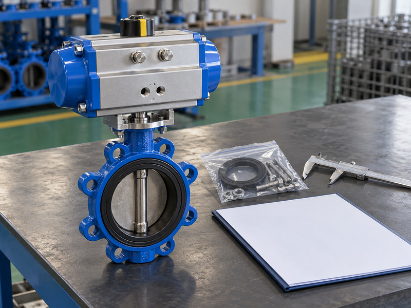 double acting butterfly valve manufacturers: Valve sample and procurement specification folder