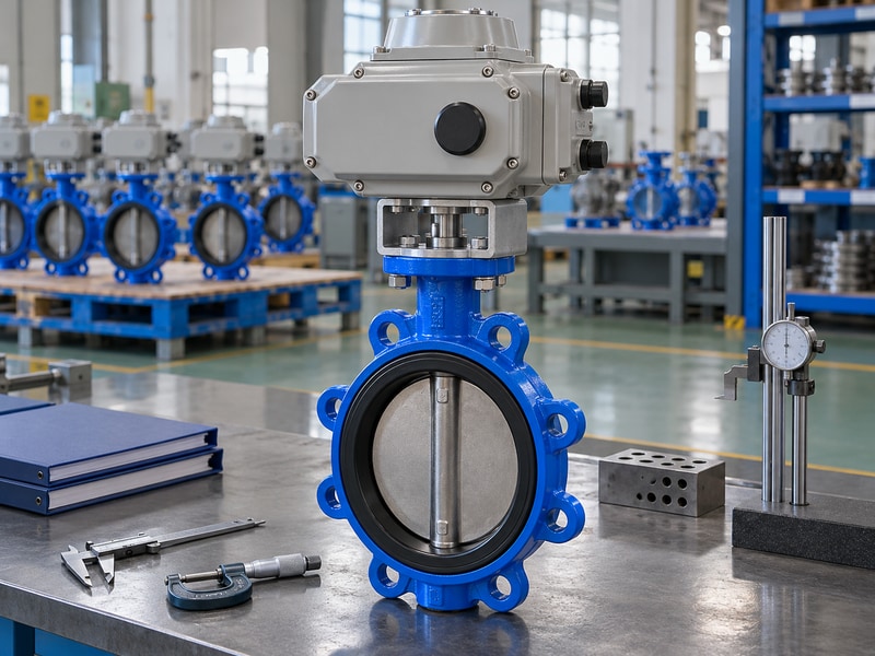 electrically operated butterfly valve india inspection scope with valve and closed document wallet
