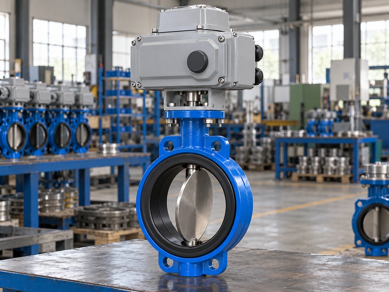 electrically operated butterfly valve manufacturers disc at intermediate travel for flow review