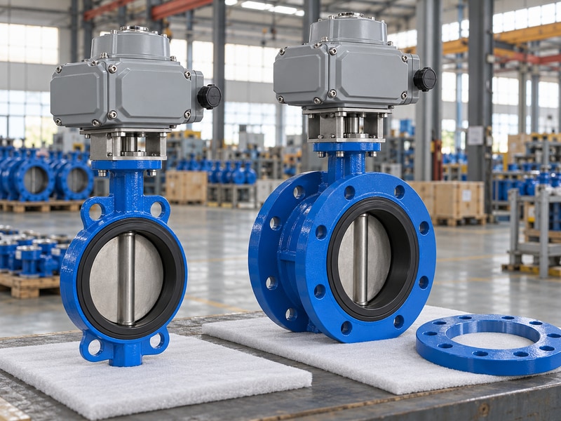 electrically operated butterfly valve suppliers wafer and flanged alternatives for bid review