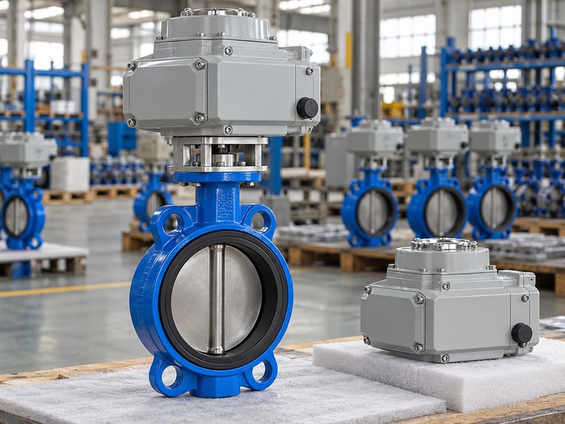 electrically operated butterfly valve suppliers electric actuator integration comparison